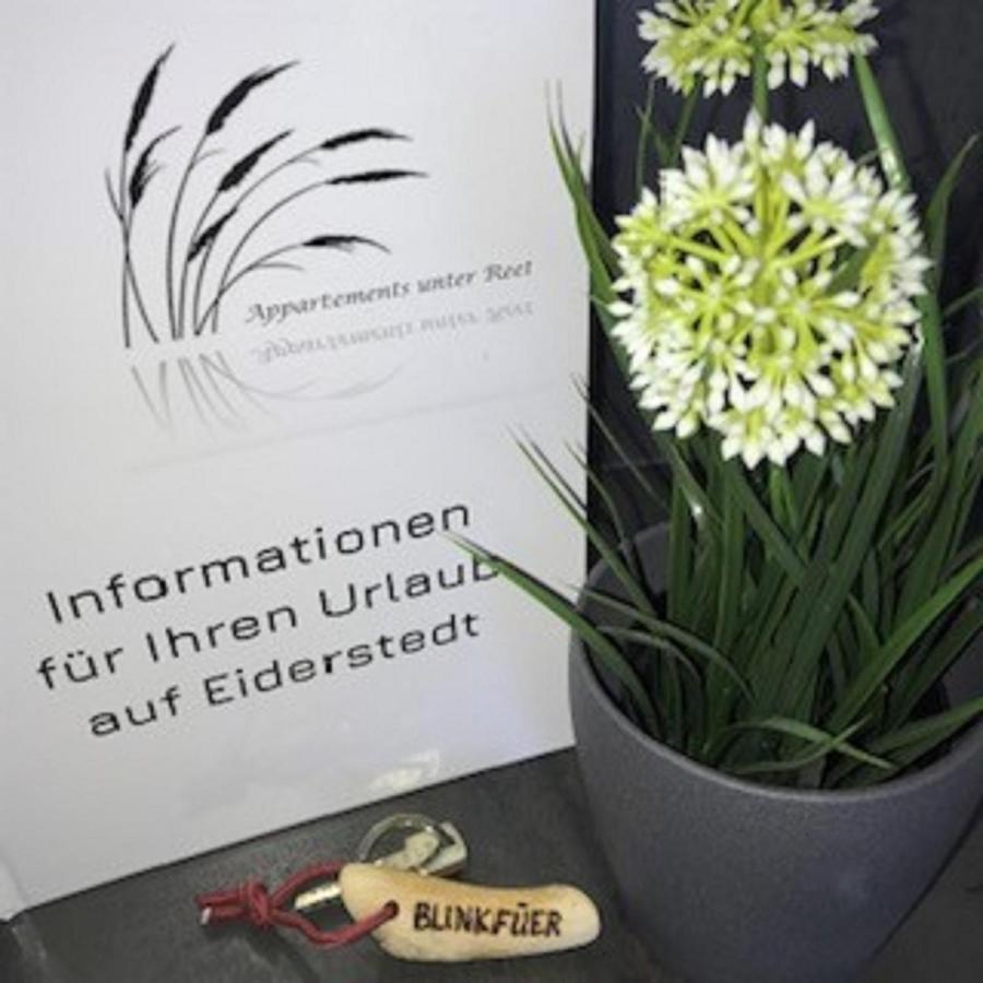 Appartements Unter Reet Tumlauer Koog Exterior photo